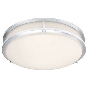 Access Lighting Solero II 1 - Light Flush Mount in  Chrome - 1 of 1