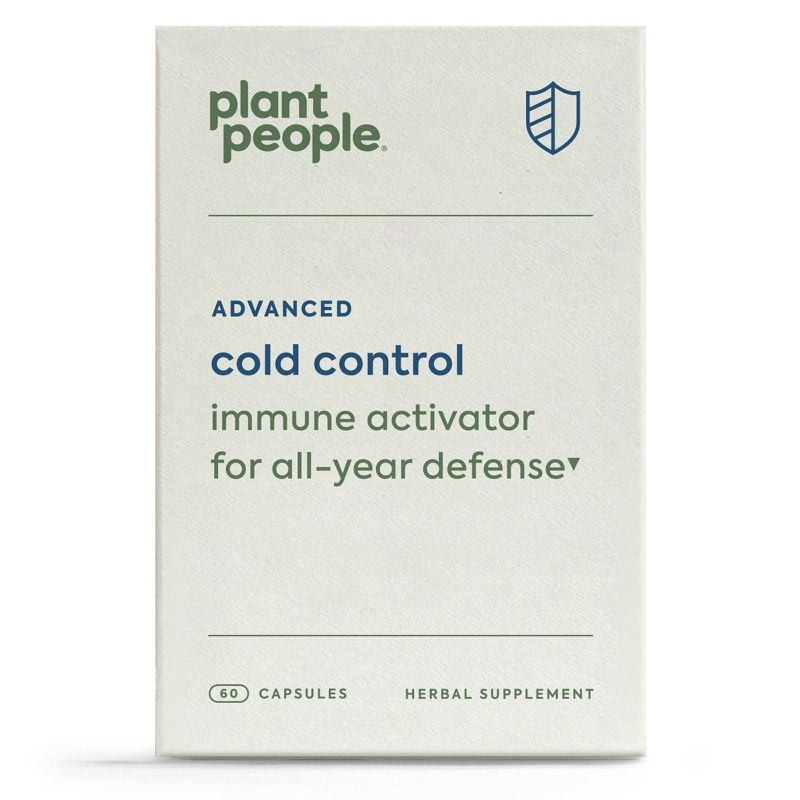 Plant People Organic Cold Control &#38; Immune Activator Vegan Capsules - 60ct, 3 of 7