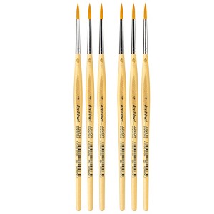 da Vinci JUNIOR Synthetics Student Brush, Synthetic, Tempera, Round, Series 303, Size 4, Pack of 6 - 1 of 3