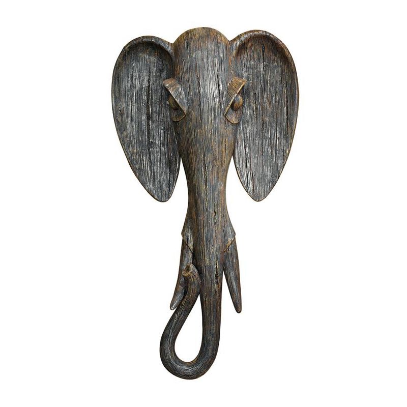 Design Toscano Animal Masks of the Savannah Wall Sculptures Elephant, 2 of 4