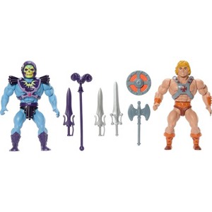 Masters of the Universe Origins Retro Punching He-Man and Skeletor 80th Anniversary Mattel - 1 of 4