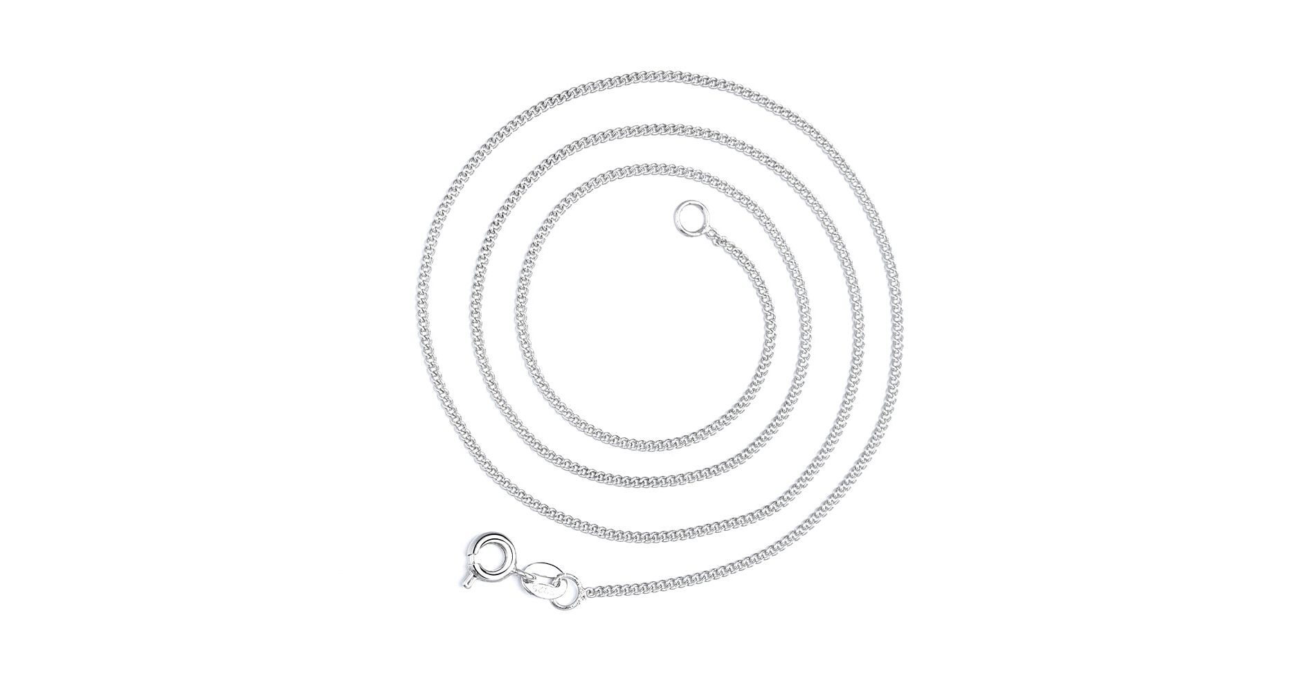 Amy and Annette Italian Sterling Silver Cuban Chain - 24in