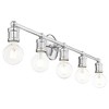 Livex Lighting Lansdale 5 - Light Vanity in  Polished Chrome - 2 of 4