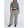 ELOQUII Women's Plus Size Cropped Sweater With Pattern - 4 of 4