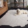 Mykonos MKN107 Hand Tufted Indoor Area Rug - Ivory - 6'x6' - Safavieh - 3 of 4