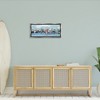 Stupell Industries Varied Boats Docked Port Marina Floating Frame Canvas Art, Gray, 31" x 14" - 3 of 4