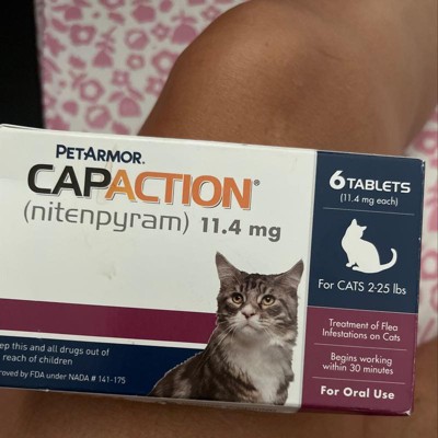 Capaction Flea Treatment For Cats 2 25lbs Target