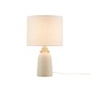 Ink+Ivy 10"x16.75" Alarid Ceramic Chic Warm Soft Modern Elegant (Includes LED Light Bulb) Table Lamp - 4 of 4