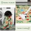 Garvee Floral Area Rug -Machine Washable Large Rugs, Non Slip Vintage Low Pile Soft Carpet, for Bedroom, Dining Room - 4 of 4