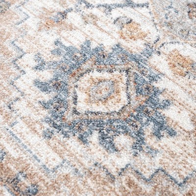 Hauteloom Ezri Flat Pile Washable Rug