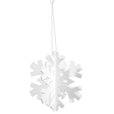 Gallerie II Glitter 3D Snowflake Ornament