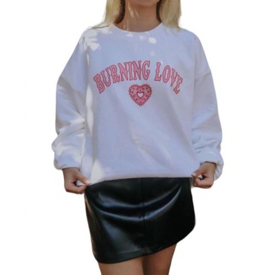 friday + saturday: broken heart sweatshirt