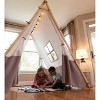 Hearthsong 7õ Cotton Canvas And Wooden Pole Indoor/outdoor Family