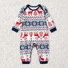 PATPAT Family Christmas Pjs Matching Sets Reindeer and Snowflake Patterned Sleepwear Xmas PJS Set for Couples and Kids - 4 of 4