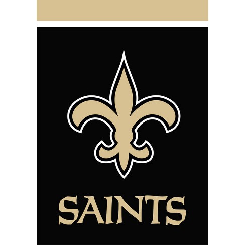 New Orleans Saints Logo Garden Window Flag - Dragon Sports