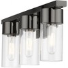 Livex Lighting Carson 3 - Light Vanity in  Black Chrome - 2 of 4