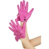 INSPIRE CHIC Women's Snap Closure Studded Bowtie Gloves - 4 of 4