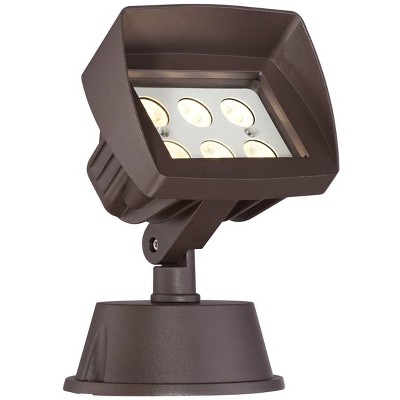 Super Duty Eastham 8" High Bronze LED Landscape Flood Light