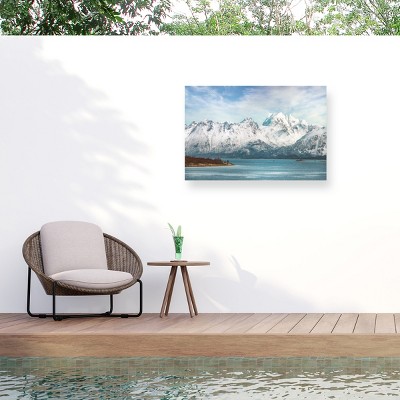Philippe Sainte Laudy In the Middle of the Blue Outdoor Canvas Art