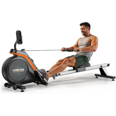 YOSUDA Magnetic Rowing Machine for Home - Rower Machine Use with Bluetooth, App Supported, Rowing Machine for Taller Power Athletes