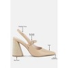 Nougat Flared Heel Party Sandals Women - 4 of 4