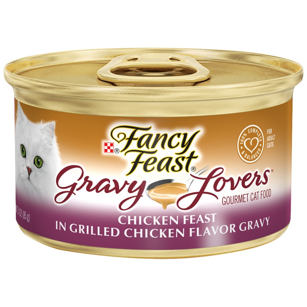 UPC 050000578467 product image for Purina Fancy Feast Gravy Lovers Chicken in Gravy Wet Cat Food - 3oz Can | upcitemdb.com