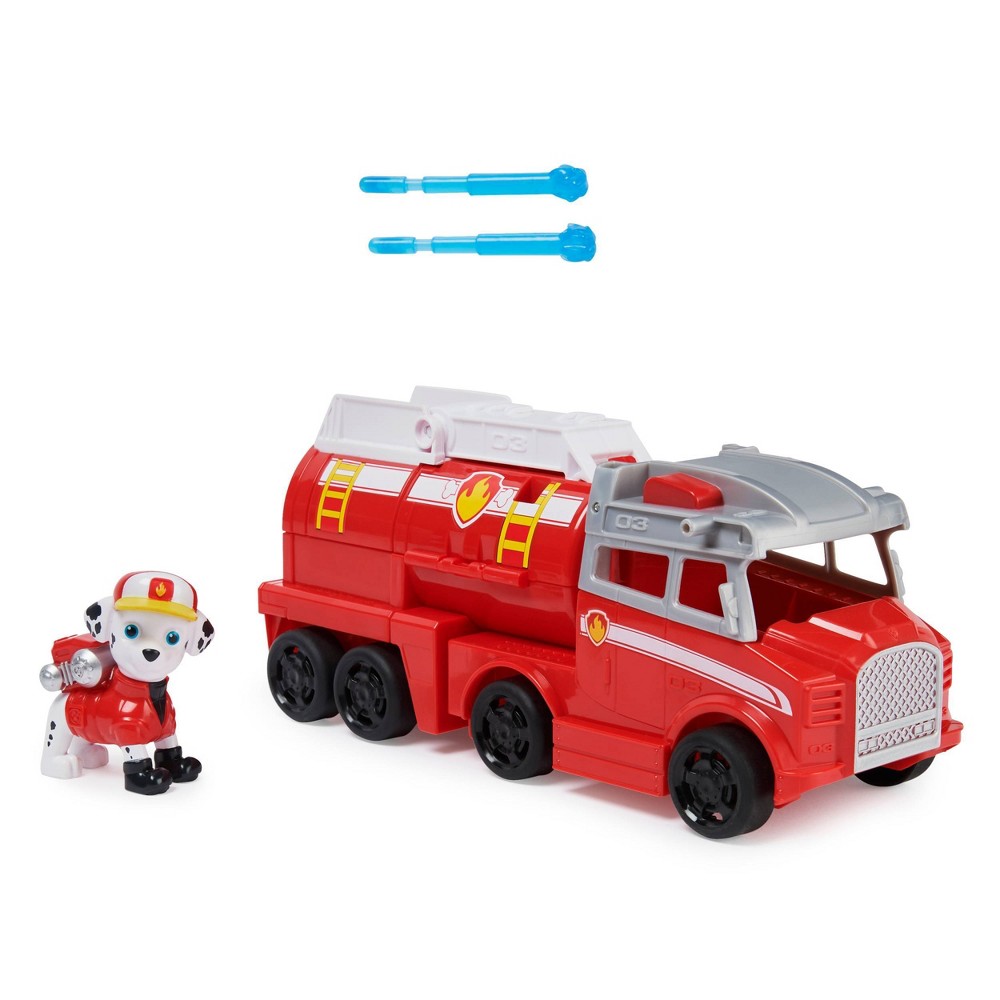 Paw Patrol Big Truck Pup's Marshall Transforming Toy Trucks with Collectible Action Figure