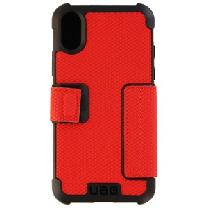 Urban Armor Gear Metropolis Series Folio Case Apple iPhone X - Red / Black - 1 of 1
