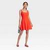 Women's Fit & Flare Mini A-Line Dress - A New Day™ - 3 of 3