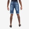 CULTURA Men's Roll Up Denim Shorts,Jean Shorts - 2 of 4