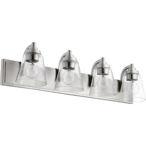 Quorum Lighting 4 - Light Vanity in  Satin Nickel - 1 of 1
