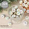 Big Dot of Happiness 100th Birthday - Cheerful Happy Birthday - Colorful Birthday Party Small Round Candy Stickers - Party Favor Labels - 324 Count - 2 of 4