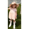 Mi Amore Gigi Large Brim Straw Hat+OSFM+Pink - 3 of 3