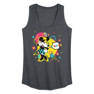 Women's - Disney - Minnie Charm Graphic Racerback Tank - 1 of 4