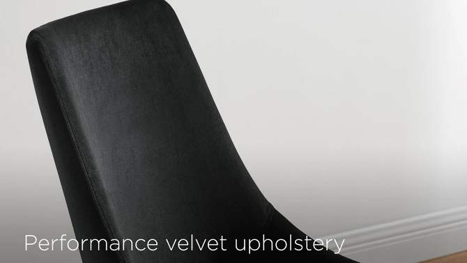 Viscount Performance Velvet Dining Chair - Modway, 2 of 9, play video