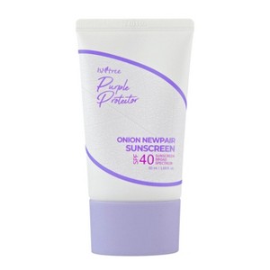 Isntree Onion Newpair Sunscreen SPF40 - 1.69 oz - The blemish-fighter, tone-corrector, and SPF all in one purple protector - 1 of 4