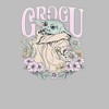 Women's Star Wars The Mandalorian Grogu Flower Child T-Shirt - 2 of 4