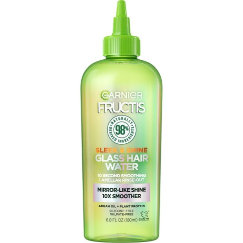 Garnier Fructis Sleek & Shine Glass Hair Water 10 Second Rinse Out - 6 Fl Oz  : Target