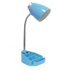 Creekwood Home 18.5" Flexible Gooseneck Organizer Desk Lamp with Phone/iPad/Tablet Stand - 2 of 4