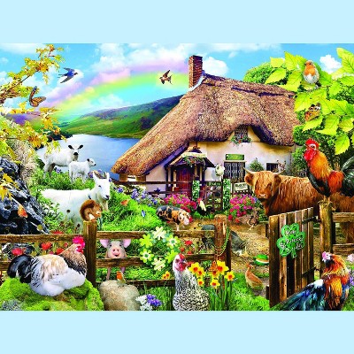 thumbnail image 2 of SUNSOUT INC - Luck Of The Irish - 300 Pc Jigsaw Puzzle By Artist 2 of 14