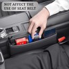 TruAIR Car Seat Gap Filler Organizer (2-Pack, Black) - 4 of 4