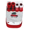 Hudson Baby Unisex Baby Cotton Bib and Sock Set, Christmas Scene, One Size - 2 of 4