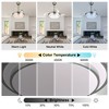 Bella Depot 36" Modern Retractable Ceiling Fan with Dimmbale LED Light and Remote 6-speed Reversible DC Motor - 4 of 4