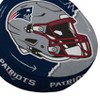 NFL New England Patriots Split Helmet Circle Plushlete Pillow - 2 of 3