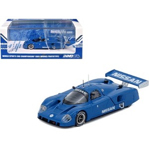 Nissan R89C "Works Prototype" Blue "World Sports Car Championship" (1989) 1/64 Diecast Model Car by Inno Models - 1 of 4