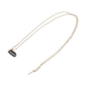 Unique Bargains Women's Colorful Rhinestone Braided Hair Chain 1 Pc - 1 of 4