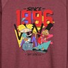 Women's - Hey Arnold! - Since 96 Lightweight French Terry Wide Neck Long Sleeve Shirt - 2 of 4