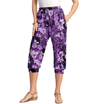 Roaman's Women's Plus Size Ankle Length Essential Stretch Legging