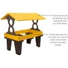 JCS Wildlife Medium Ground Fly Thru Bird Feeder - 4 of 4