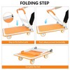 Foldable Platform Push Hand Truck Cart - 3 of 4